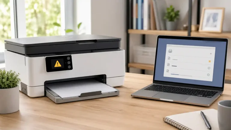 why is my hp printer not printing