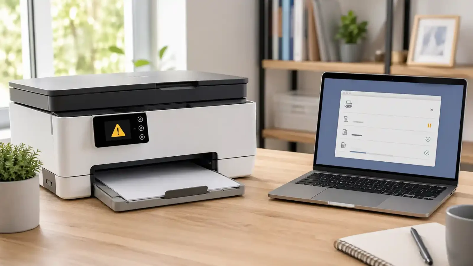 why is my hp printer not printing