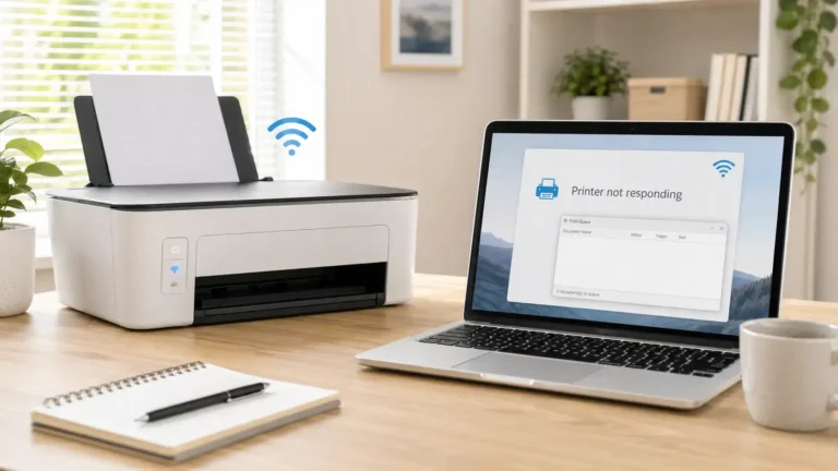 printer not responding