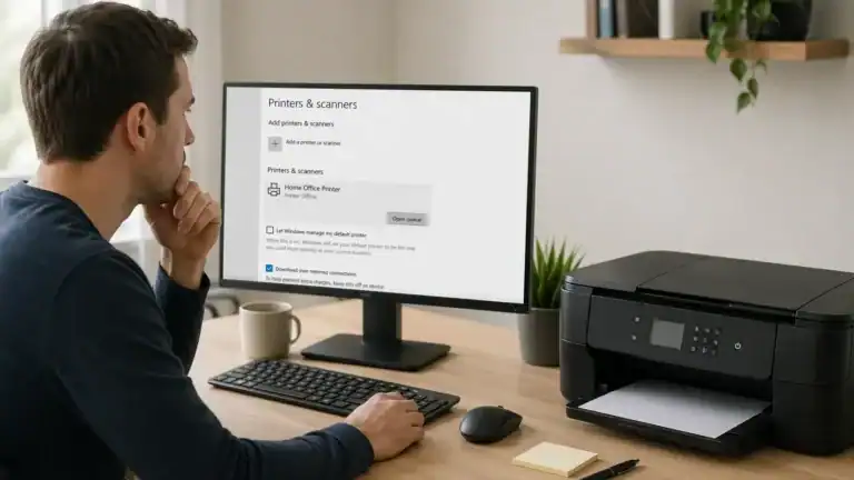 what does printer offline mean