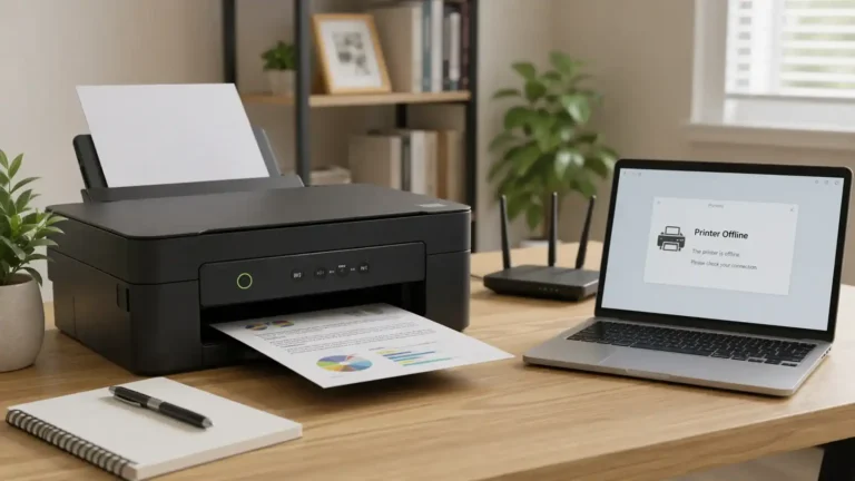 why is my epson printer offline